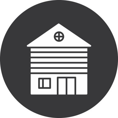 Yapı simgesinin vektör illüstrasyonu