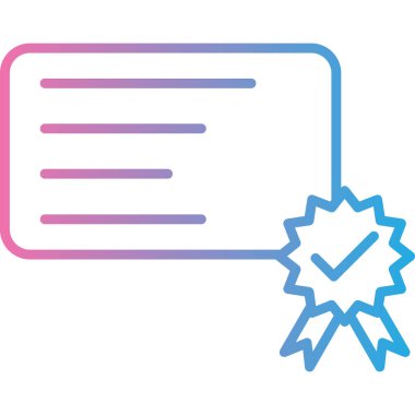 Modern basit simgenin vektör illüstrasyonu