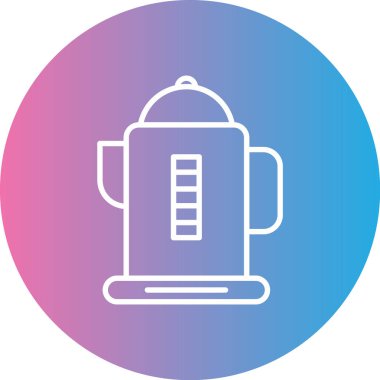 Modern simgenin vektör illüstrasyonu