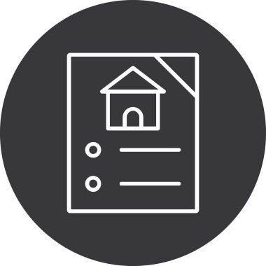 ev simgesi vektör illüstrasyonu