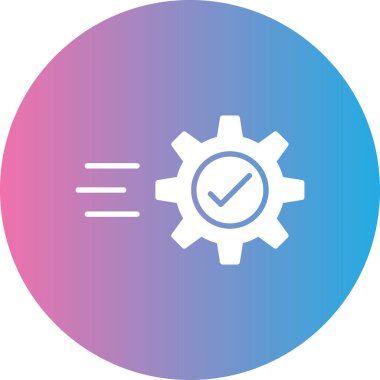 Teçhizat Web simgesi basit illüstrasyon