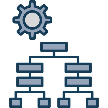 seo modern simgesinin vektör illüstrasyonu