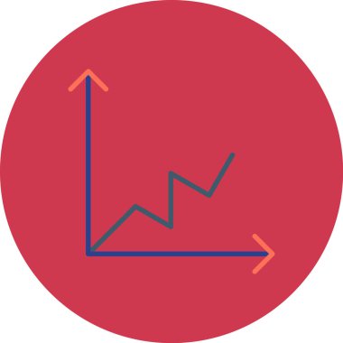 grafik ikonu vektör illüstrasyonu