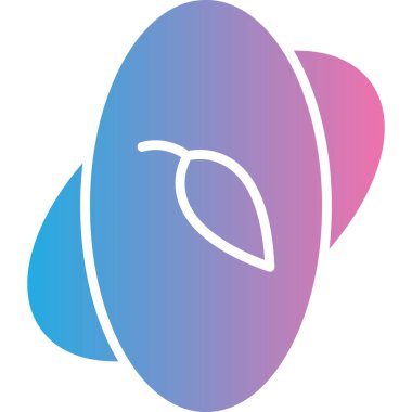 Bir kalp simgesinin vektör illüstrasyonu