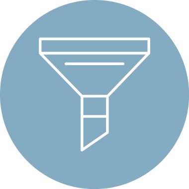 huni vektör renk çizgisi simgesi