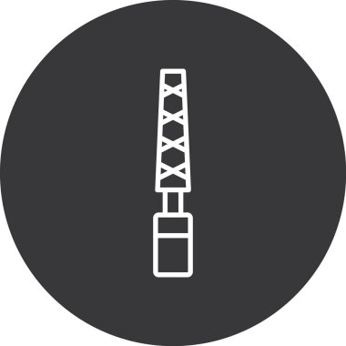 Modern simgenin vektör illüstrasyonu