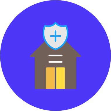 ev simgesi vektör illüstrasyonu