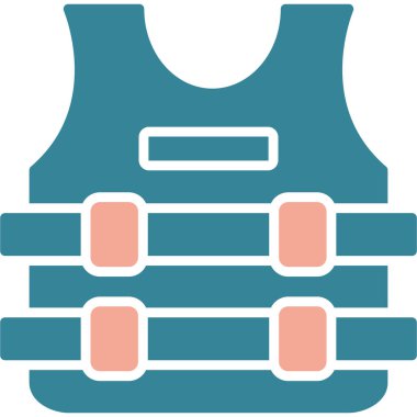 spor aletleri simgesi, vektör illüstrasyonu