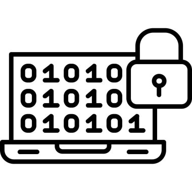 veri güvenliği simgesi, özet biçimi