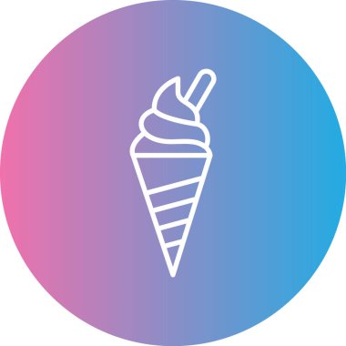 Dondurma. Basit tasarım