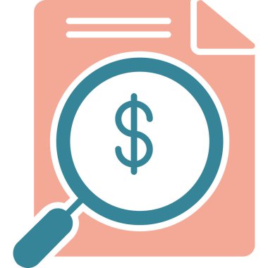 Para için. Web simgesi vektör illüstrasyonu