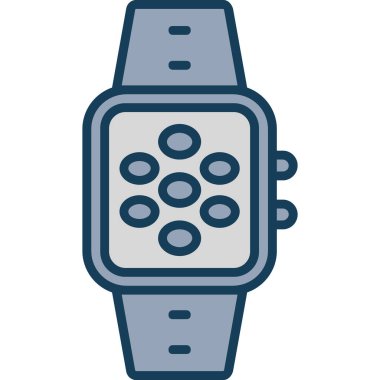 Akıllı çocuk. Web simgesi basit illüstrasyon