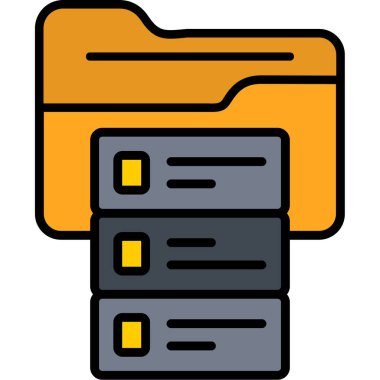 Dosya. Web simgesi basit illüstrasyon