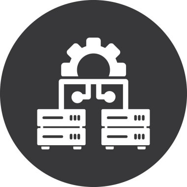 seo modern simgesinin vektör illüstrasyonu