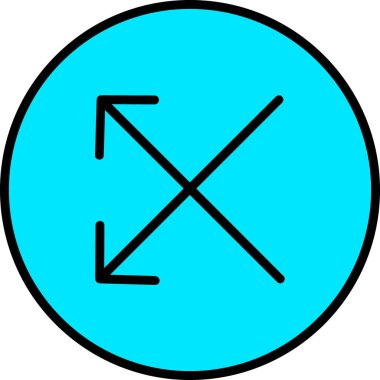 ok simgesi vektör illüstrasyonu