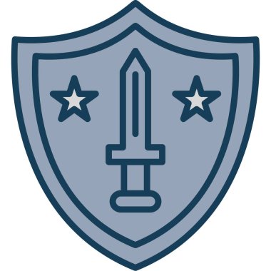 modaya uygun biçimde izole edilmiş arkaplan simgesi