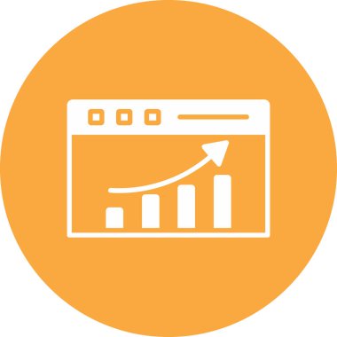 seo modern simgesinin vektör illüstrasyonu