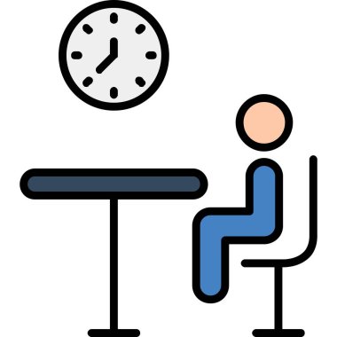 Masa saati. Basit tasarım