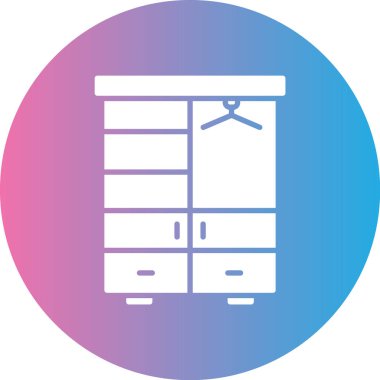 Depo. Web simgesi basit illüstrasyon