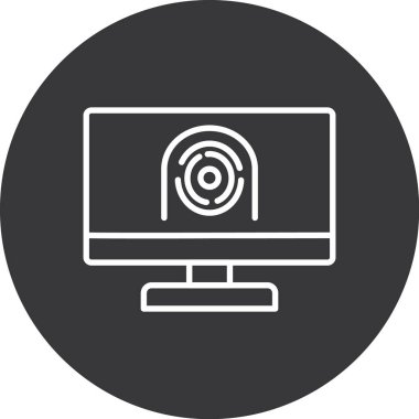 izleyici ikon vektör illüstrasyonu