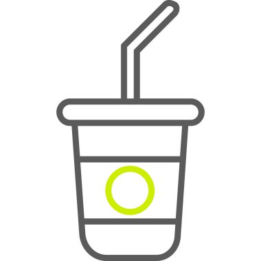 İç bakalım. Web simgesi basit illüstrasyon