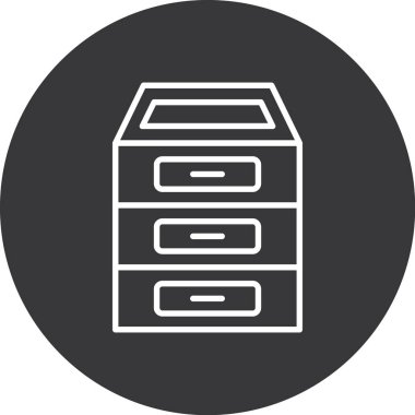 veritabanı. Web simgesi basit tasarım