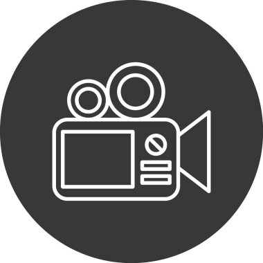 Modern simgenin vektör illüstrasyonu