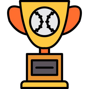 Şampiyon ödül ikonu - taslak biçiminde