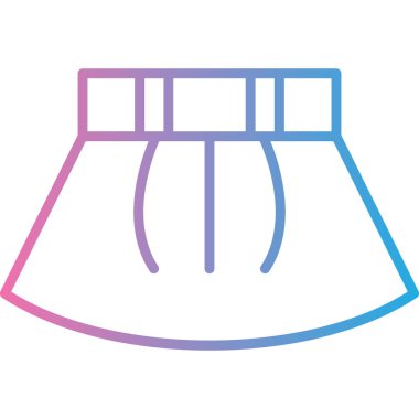 Modern eğitim ikonunun vektör illüstrasyonu