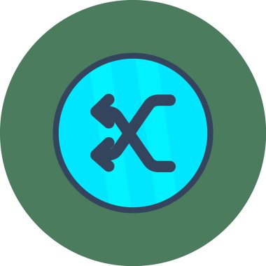 Modern simgenin vektör illüstrasyonu