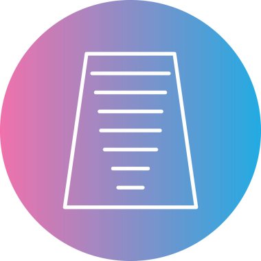 Modern eğitim ikonunun vektör illüstrasyonu