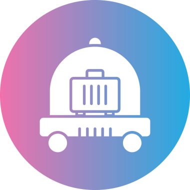 Bir kamyon simgesinin vektör çizimi