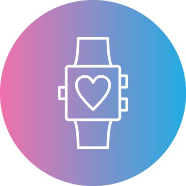 Modern kalbin vektör simgesi