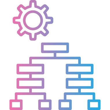 seo modern simgesinin vektör illüstrasyonu