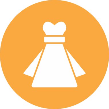 elbise simgesi vektör illüstrasyonu