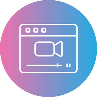 mutfak fırın simge vektör çizim