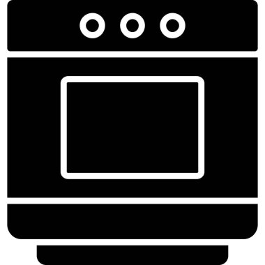 Fırın. Web simgesi basit tasarım