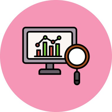 analiz vektör simgesi kolayca düzenlenebilir ya da değiştirilebilir