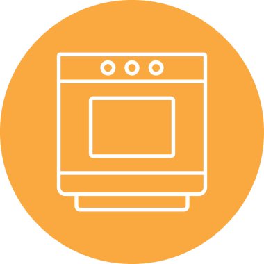 Mutfak simgesi vektör illüstrasyonu