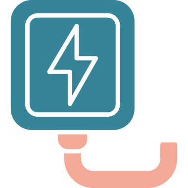 Elektrik prizi. Basit resimleme