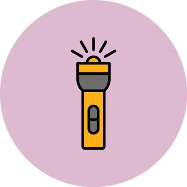 el feneri simge vektör çizim