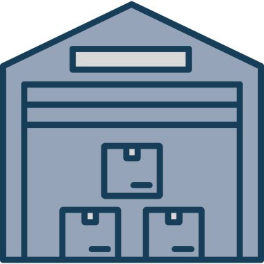 Yazıcı. Web simgesi basit illüstrasyon