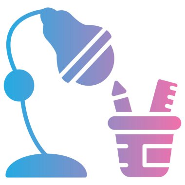 Kalem simgesi, vektör illüstrasyonu