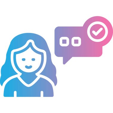 Müşteri servisi. Basit resimleme