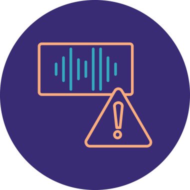 Müzik simgesinin vektör illüstrasyonu