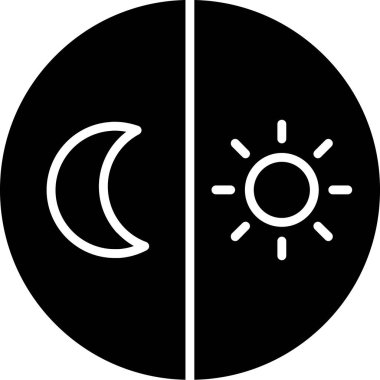 vektör ay simgesi, illüstrasyon