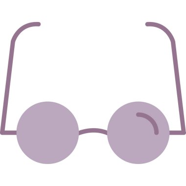 Güneş gözlüğü. Web simgesi basit illüstrasyon