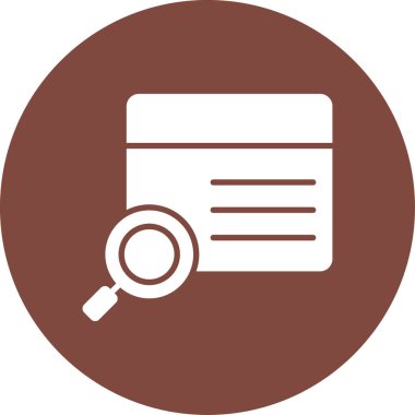 seo modern simgesinin vektör illüstrasyonu