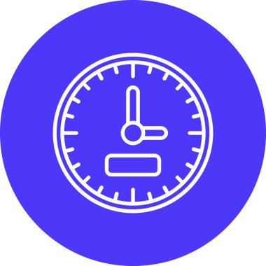 Bir araba simgesinin vektör illüstrasyonu