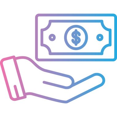 para simgesi vektör illüstrasyonu